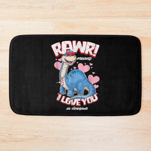 Item preview, Valentines Day Dinosaur Rawr Means I Love You V Day Gifts  designed and sold by tomekae.