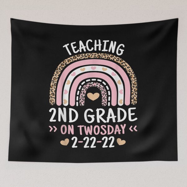 Item preview, Teaching 2nd Grade On Twosday 2022 Cute 2 22 22 Teacher  designed and sold by tomekae.