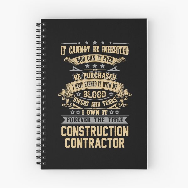 Item preview, Construction Contractor T Shirt - Forever The Title Job Gift Item Tee designed and sold by celiagomez456.