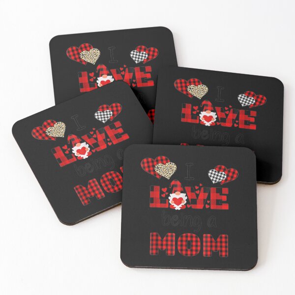 Item preview, I Love Being A Mom Gnome Heart Valentine Day  designed and sold by tomekae.