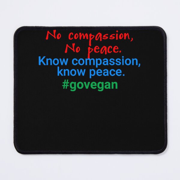 Item preview, No compassion, No peace. Know compassion, know peace designed and sold by NinaWatts.