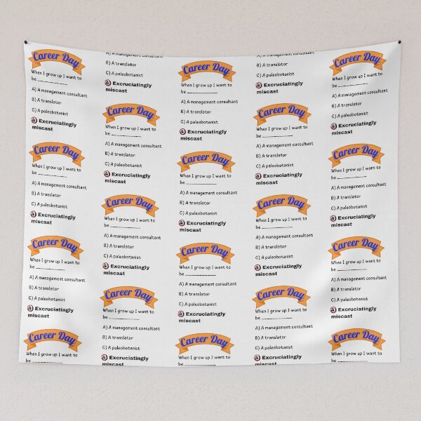 Item preview, Career Day – Want to Be FAULTLESS! designed and sold by Ferocious-Pear.