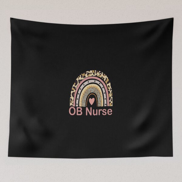 Item preview, OB Nurse Baby Delivery Labor Obstetric GYN Leopard Pr designed and sold by shortfom.