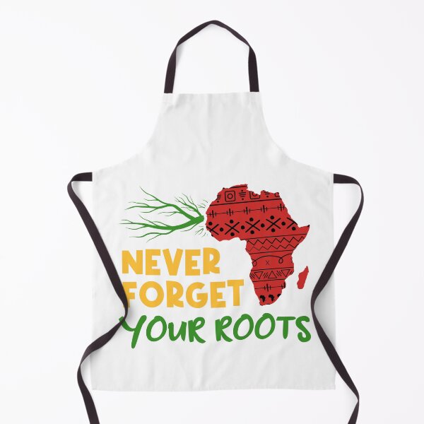Item preview, NEVER FORGET YOUR AFRICAN ROOTS, Africa map with motif patterns designed and sold by Drago Art.