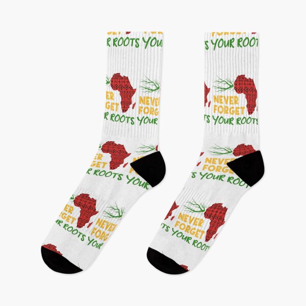 Item preview, NEVER FORGET YOUR AFRICAN ROOTS, Africa map with motif patterns designed and sold by Drago Art.