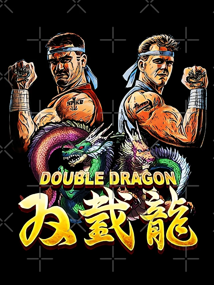 Double Dragon Old Classic Game Poster – My Hot Posters