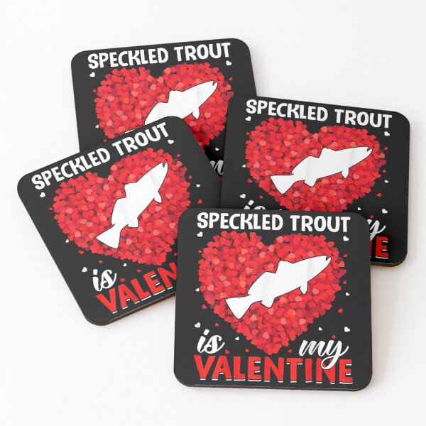 Item preview, Speckled Trout Is My Valentine Speckled Trout Fish Valentine  designed and sold by tomekae.