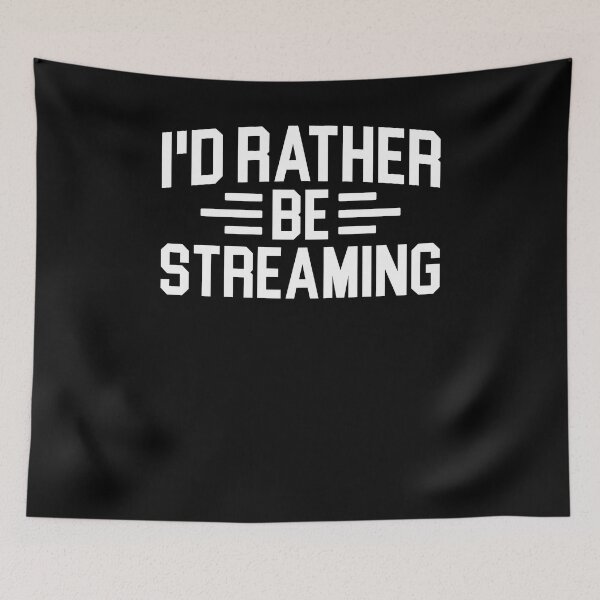 Item preview, I'd Rather Be Streaming Shirt, I Love Streaming Shirt, Gifts For Streamer, Livestreaming Shirt, Live Streamer Shirt, Streaming Vlogger Shirt designed and sold by aymob.