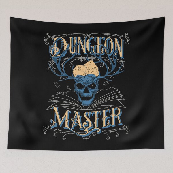 Item preview, Dungeon Master - ttrpg dice skull Classic designed and sold by marylindelinda.