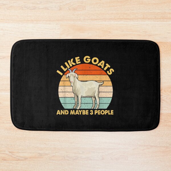 Item preview, I Like Goats And Maybe 3 People Farming Goat Lovers Vintage  designed and sold by tomekae.