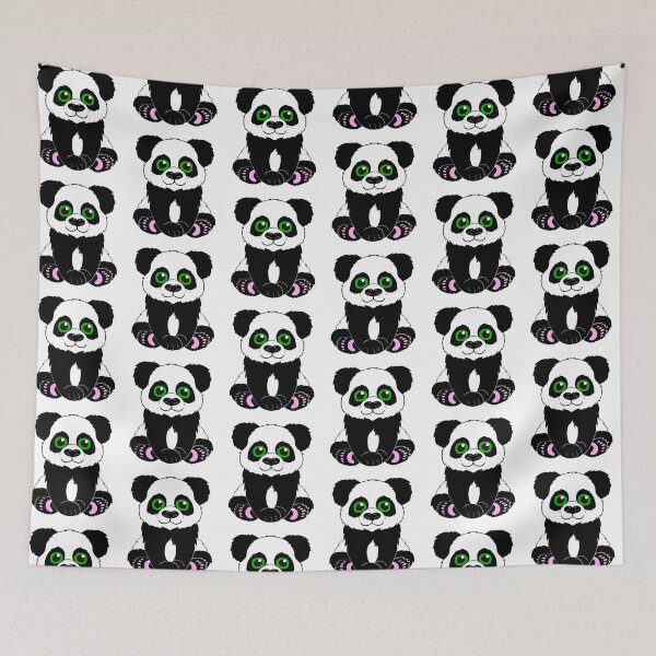 Item preview, The Cutest Panda Cartoon Drawing designed and sold by SparkyMae.
