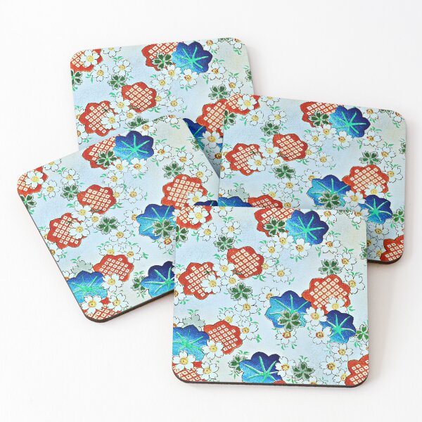 Item preview, Floral pattern from Bijutsu Sekai (1893-1896) by Watanabe Seitei designed and sold by RyanCaudell.