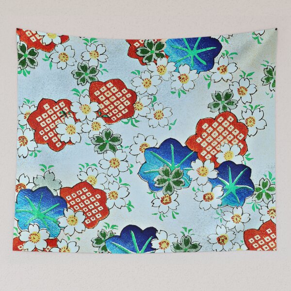 Item preview, Floral pattern from Bijutsu Sekai (1893-1896) by Watanabe Seitei designed and sold by RyanCaudell.
