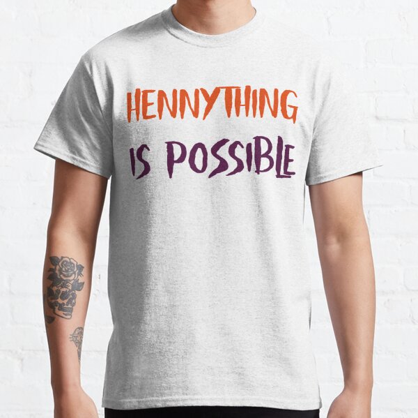 Shop Graphic Tees Hennything Is Possible Tee 2454WH white