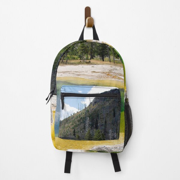 Item preview, Yellowstone Art Print, Yellowstone National Park Travel Poster designed and sold by ThinkAboutMaps.