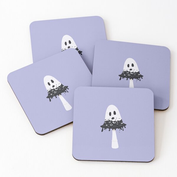 Item preview, Ink Cap Mushroom Ghost designed and sold by HannahRaeArts.