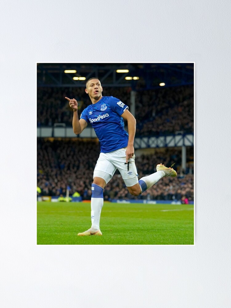 Download Richarlison De Andrade Throwing Smoke Flare Wallpaper | Wallpapers .com