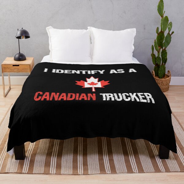 Item preview, Distressed I Identify As A Canadian Trucker Support 2022 designed and sold by pedrored369.