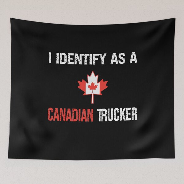 Item preview, Distressed I Identify As A Canadian Trucker Support 2022 designed and sold by pedrored369.