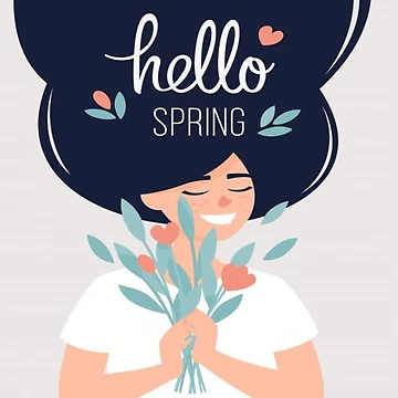 Artwork thumbnail, Hello Spring by MarcinaChicShip