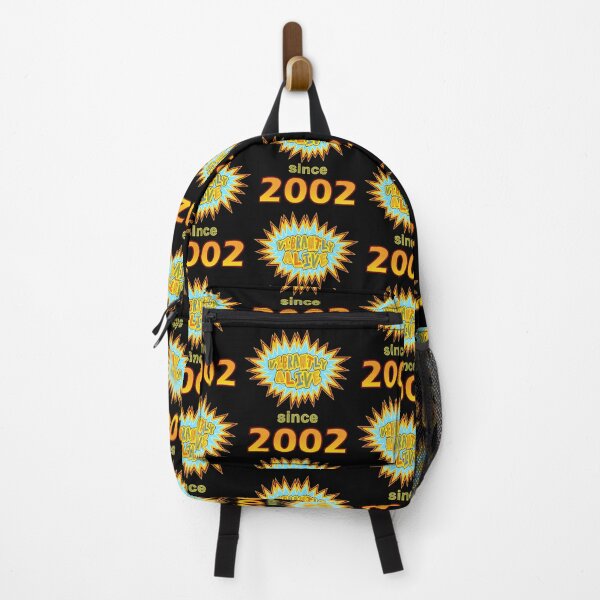 Item preview, Vibrantly Alive Since 2002 Birthday Birth Year, Blue Yellow designed and sold by artfulnotebook.