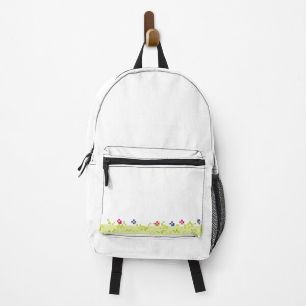 Item preview, Pixel flowery grass field designed and sold by CozyLair.