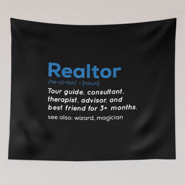 Item preview, Real Estate Agent Quote With A Humorous Realtor Definition  designed and sold by tomekae.