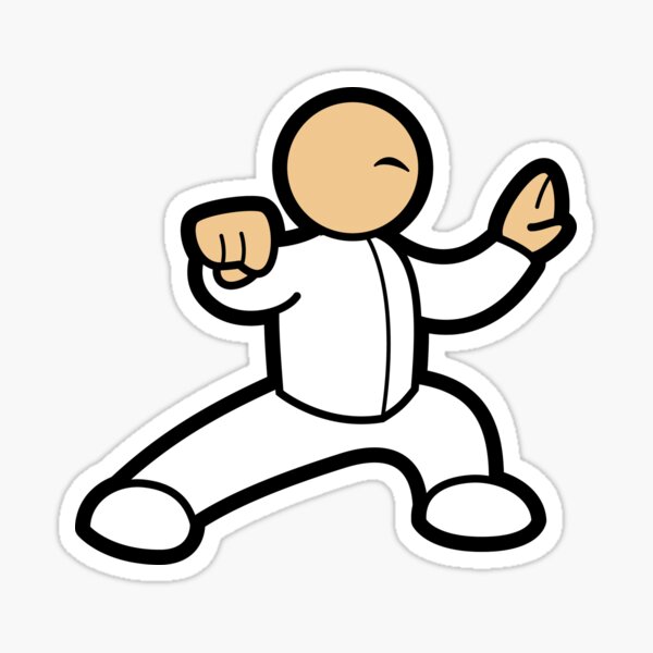 Dan Bian (Single Whip) Sticker