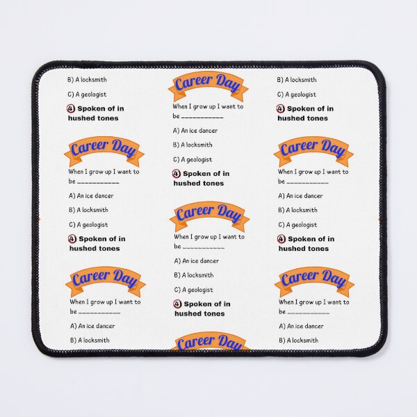 Item preview, Career Day – Want to Be REGARDED! designed and sold by Ferocious-Pear.