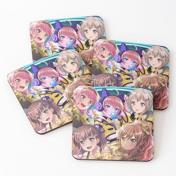 Item preview, BanG Dream Bandori Lisa Moca Aya Maya CHU2 Neo/Neon Edit designed and sold by Galileo Majors.