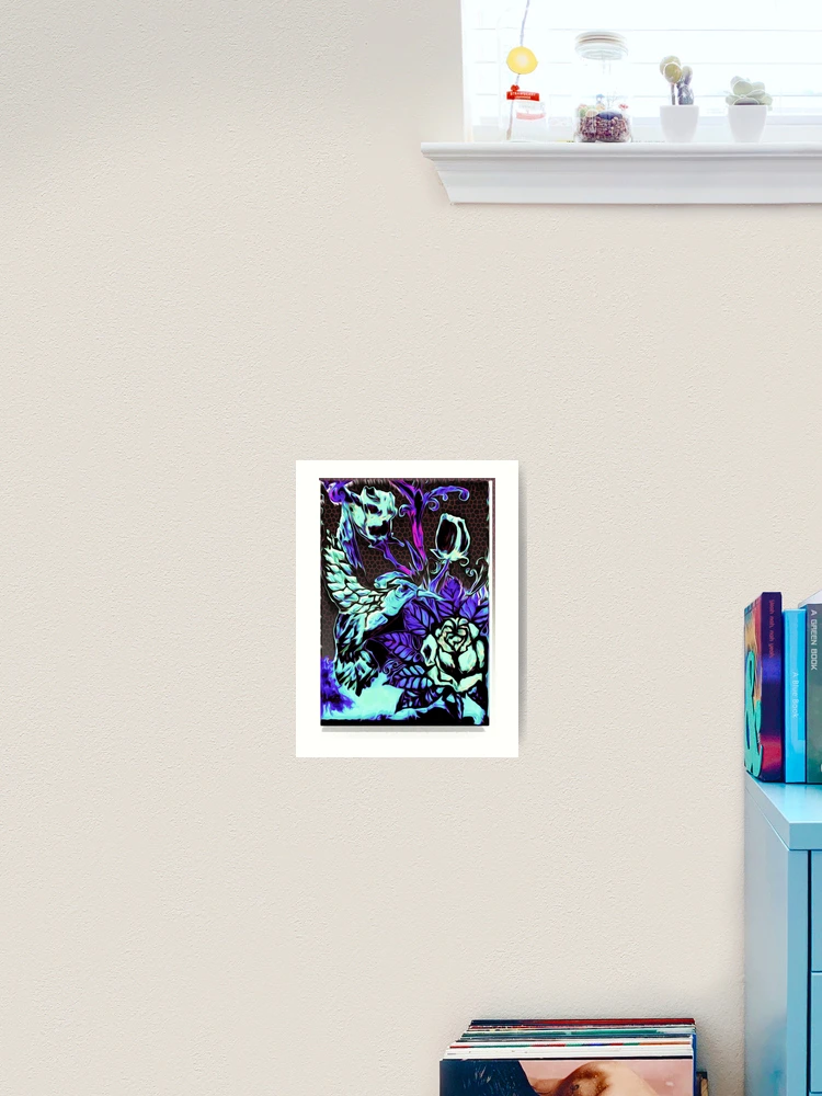 Thumbnail 2 of 3, Art Print, Humming Roses designed and sold by TriForceDesign.
