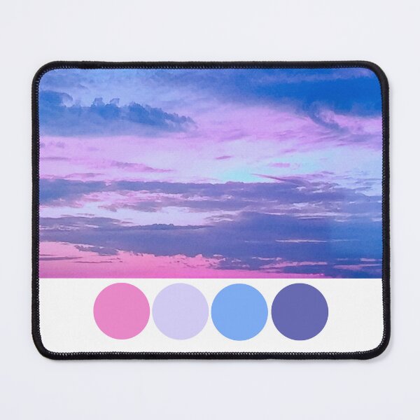 Item preview, A bluer pantone feel pink sunset designed and sold by megami-dreams.
