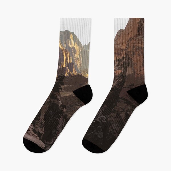 Item preview, Zion National Park Art Print, Zion Vintage Travel Poster, Utah Print designed and sold by ThinkAboutMaps.