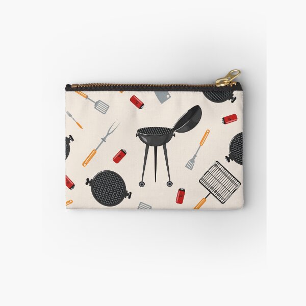 Item preview, Grill Barbecue Seamless Pattern with Kitchen Tools designed and sold by ivector.