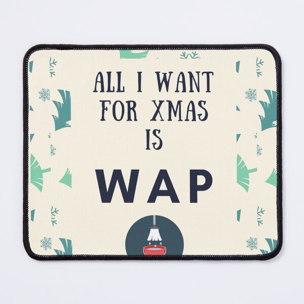 Item preview, all i want for christmas is WAP all i want for xmas is WAP (Cream) Sleeveless Top designed and sold by HermistonViv.