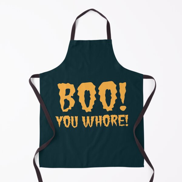 Item preview, BOO! YOU WHORE! funny NSFW Halloween design   designed and sold by HermistonViv.