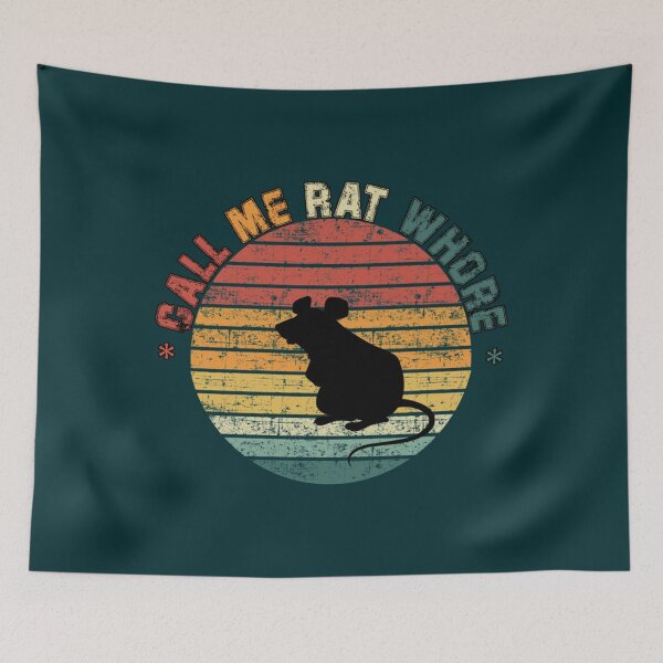 Item preview, Call Me Rat Whore   designed and sold by HermistonViv.