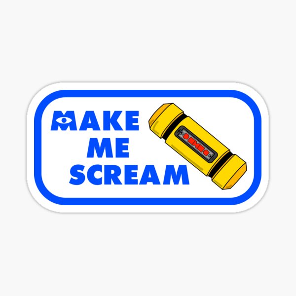 quot Scream Canister quot Sticker for Sale by Joseph Witschey Redbubble