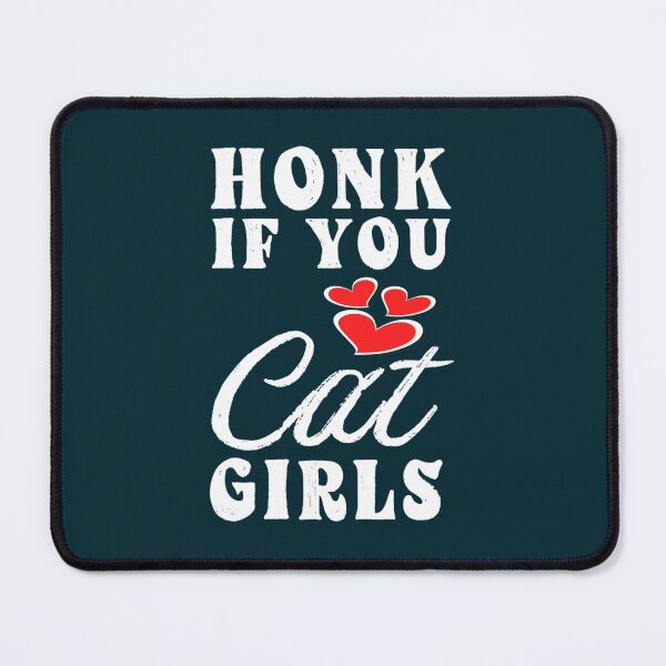 Item preview, Honk If You Love Cat Girls - Funniest Bumper Gifts Ideas designed and sold by HermistonViv.