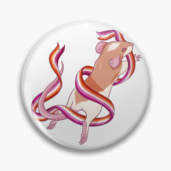 Item preview, Ribbon Thief #6 - Lesbian Ribbon designed and sold by foxandtiger.