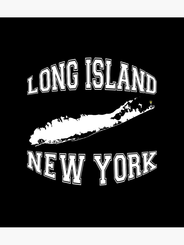 "Trendy Long Island New York Varsity Letter" Poster for Sale by
