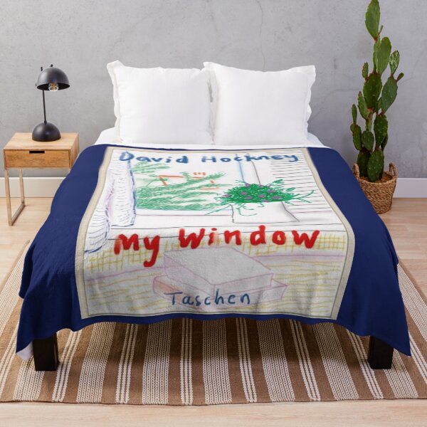 Item preview, David Hockney My Window, 2019   designed and sold by TheWorldMuseum.