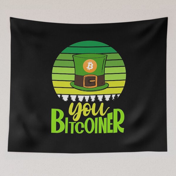 Item preview, btc st patrick | bitcoin st patrick | cryptocurrency leprechaun designed and sold by wear4gamers.