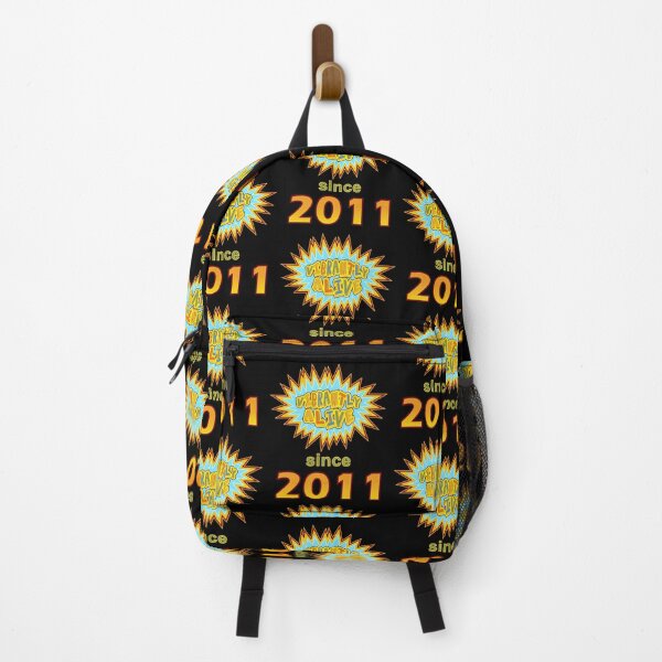 Item preview, Vibrantly Alive Since 2011 Birthday Birth Year, Blue Yellow designed and sold by artfulnotebook.