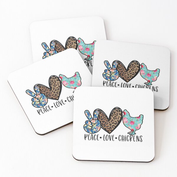 Item preview, Peace Love Chickens - Chicken Mom designed and sold by ericrichard059.