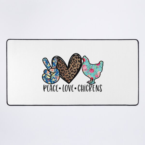 Item preview, Peace Love Chickens - Chicken Mom designed and sold by ericrichard059.