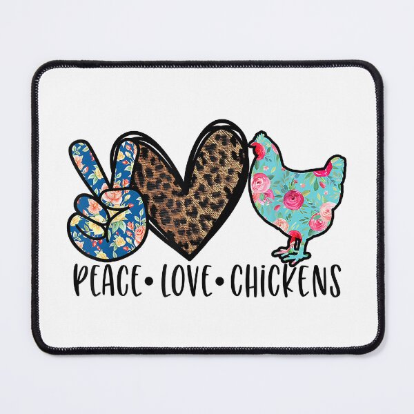 Item preview, Peace Love Chickens - Chicken Mom designed and sold by ericrichard059.
