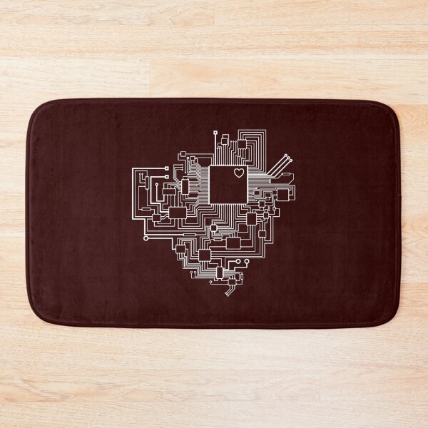 Item preview, Awesome Heart Integrated Circuit Design designed and sold by 486DesignCo.