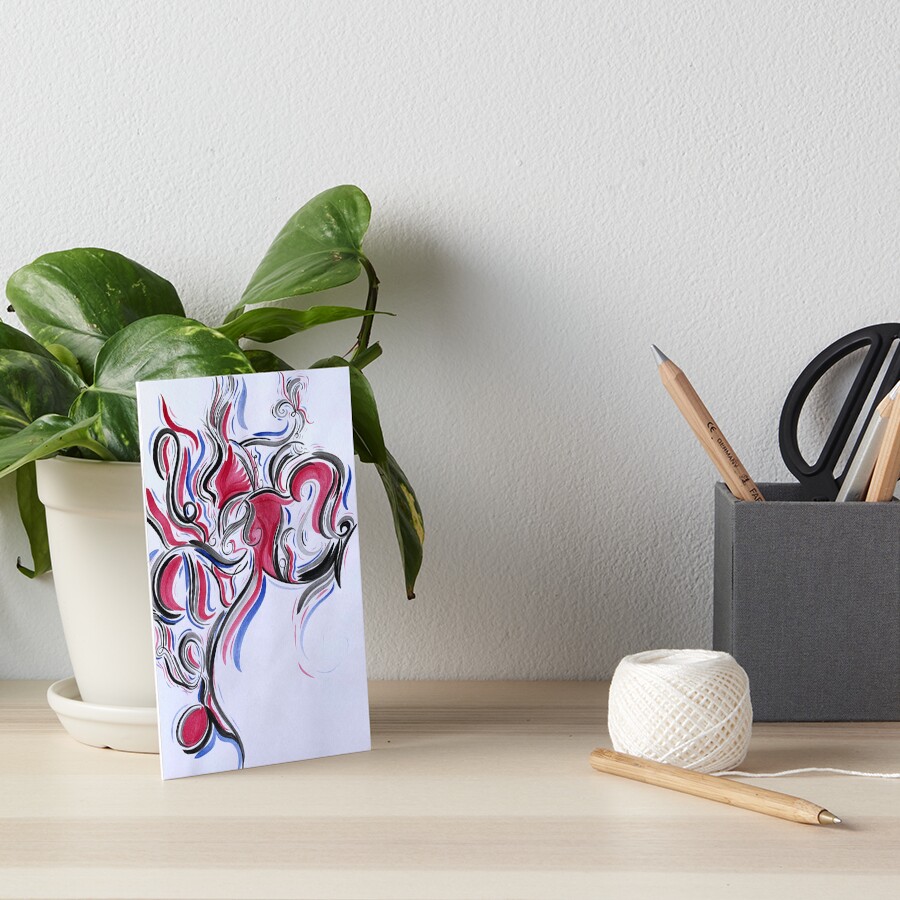 Item preview, Art Board Print designed and sold by MadScribble.