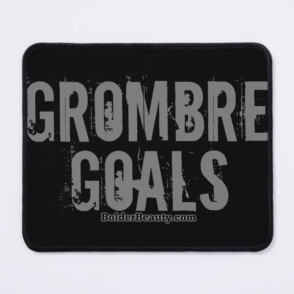 Item preview, GROMBRE GOALS- Solid Grey designed and sold by BOLDERSALONS.